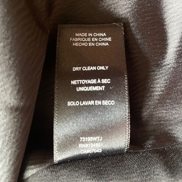 Brand New Women’s Wayf Satin and Feather Open Jacket Top - Picture 9 of 9